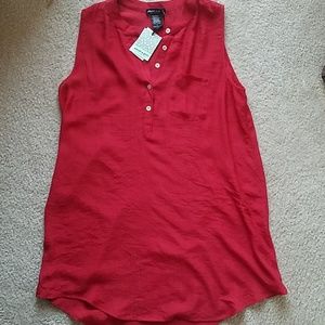 About A Girl women's long tunic top